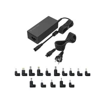 Conceptronic OZUL08B15 Cargador universal para portátil 90W, 15 puntas de carga incl.