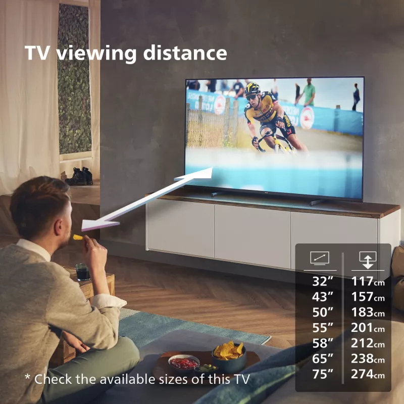 Philips 75PUS7608/12 TV LED serie 7600 189 cm (75") 4K UHD (2160p) smart TV