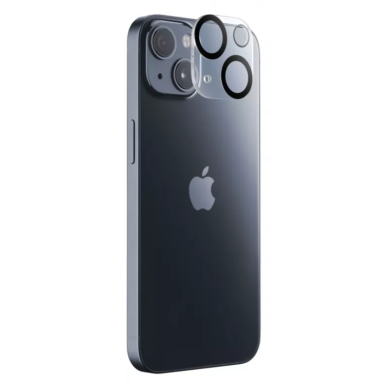 Cellularline Objetivo de cámara - Protección para la cámara iPhone 15 / 15 Plus