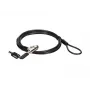 Conceptronic CUSTODIO02BS Candado con llave para portátil, ranura de seguridad estándar, 1.8m