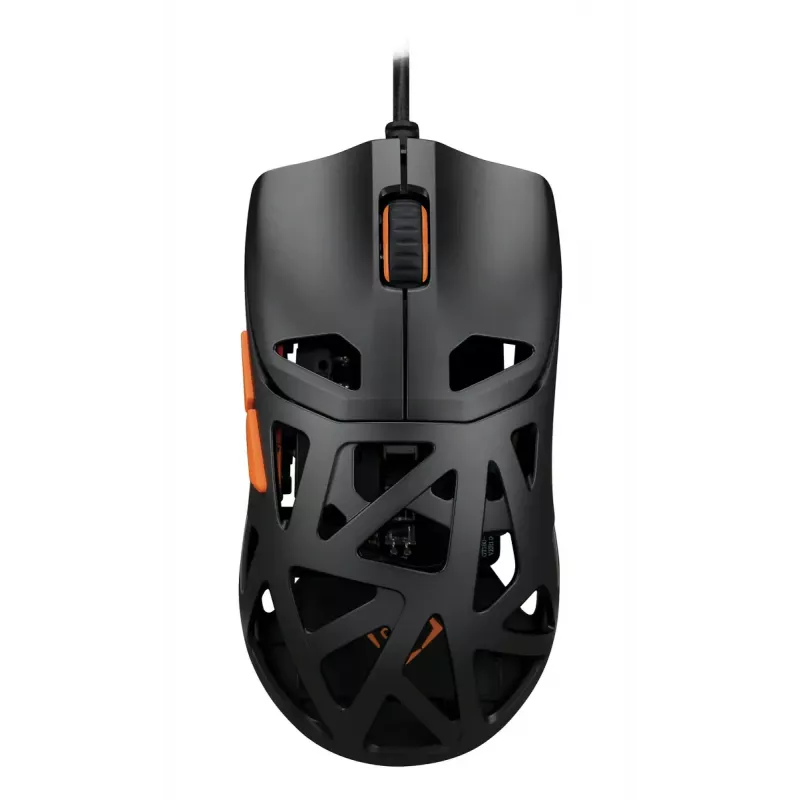 Ratón gaming DELTACO DM360 ultraligero 47 g, 12.400 DPI, sensor 3327