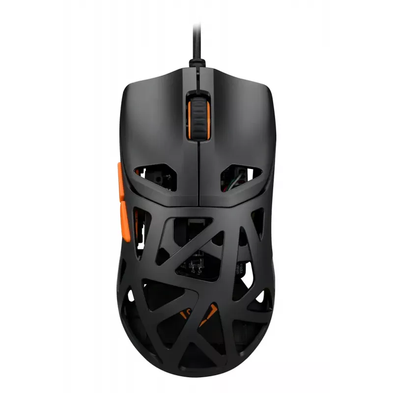 Ratón gaming DELTACO DM360 ultraligero 47 g, 12.400 DPI, sensor 3327