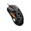Ratón gaming DELTACO DM360 ultraligero 47 g, 12.400 DPI, sensor 3327