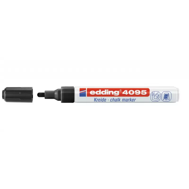 Rotulador de tiza Edding 4095 blanco 10 uds.