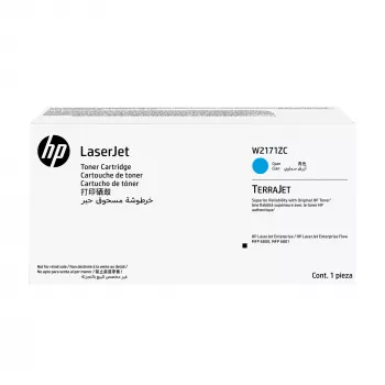 Cartucho de tóner HP W2171ZC cian Contract original LaserJet, cian, 1 ud.
