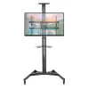 Techly ICA-TR46 Soporte/carrito multimedia negro pantalla plana