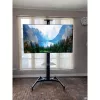 Techly ICA-TR46 Soporte/carrito multimedia negro pantalla plana