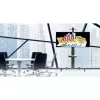Techly ICA-TR46 Soporte/carrito multimedia negro pantalla plana