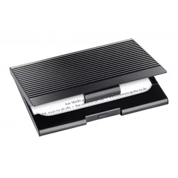 Tarjetero Sigel VZ134 metal negro