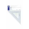 STAEDTLER Mars 567 26-45 Escuadra Geodreieck, 26 cm, 45/45 grados