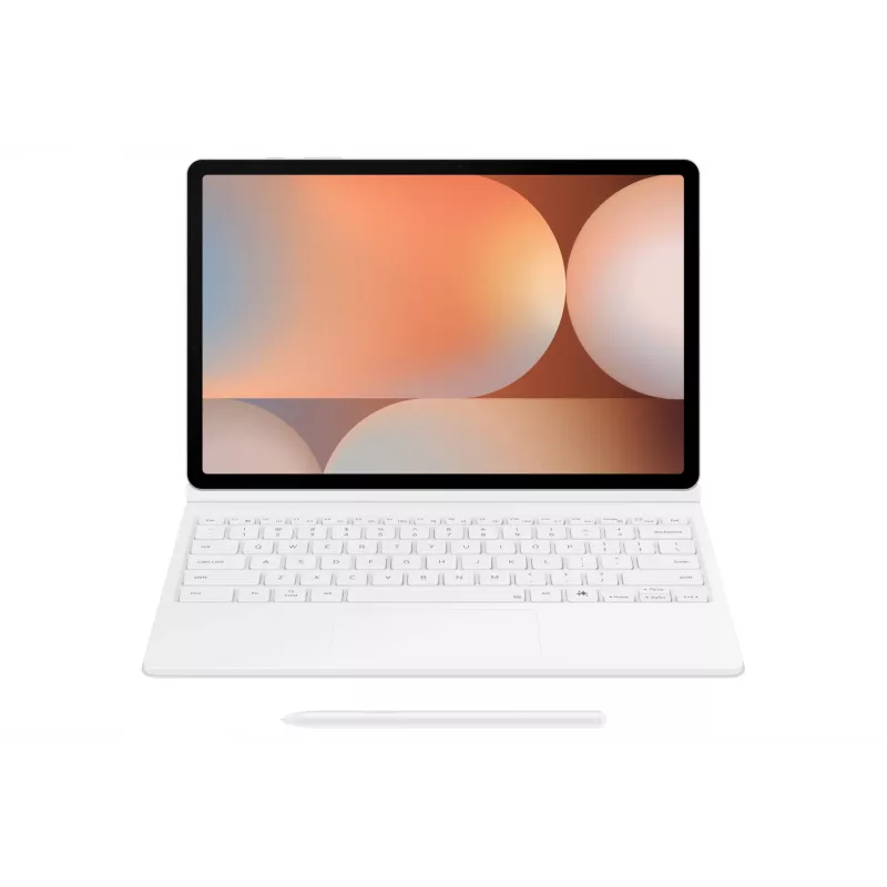 Funda tipo flip Samsung EF-DX825 para Galaxy Tab S10+ S9+ S9 FE 12,4 pulgadas blanco