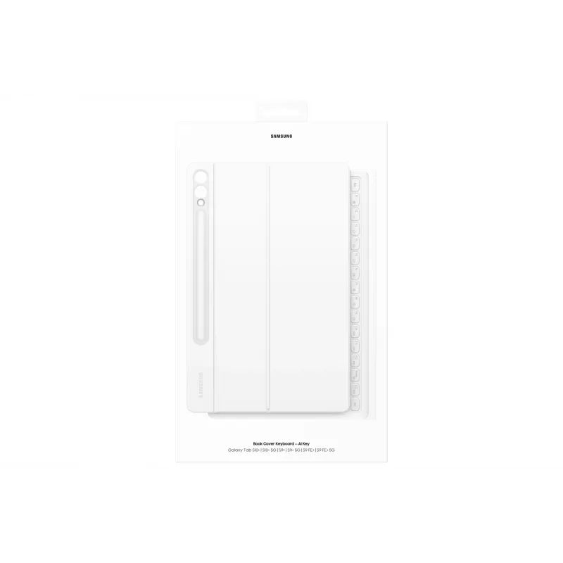 Funda tipo flip Samsung EF-DX825 para Galaxy Tab S10+ S9+ S9 FE 12,4 pulgadas blanco