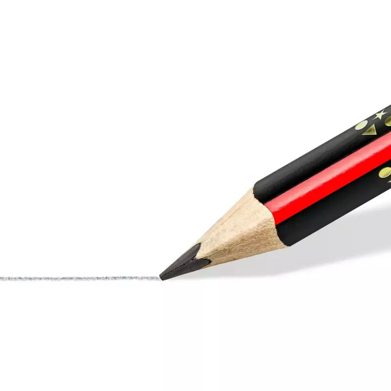 Lápiz Staedtler Jumbo 2B hexagonal, diámetro de mina Ø 3 mm, multicolor, 1 unidad