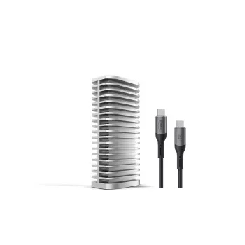 TerraMaster D1 SSD Pro carcasa para SSD de aluminio M.2