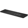 Teclado inalámbrico programable HP 455, tamaño completo (100 %), inalámbrico, RF Wireless, membrana, negro
