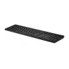 Teclado inalámbrico programable HP 455, tamaño completo (100 %), inalámbrico, RF Wireless, membrana, negro