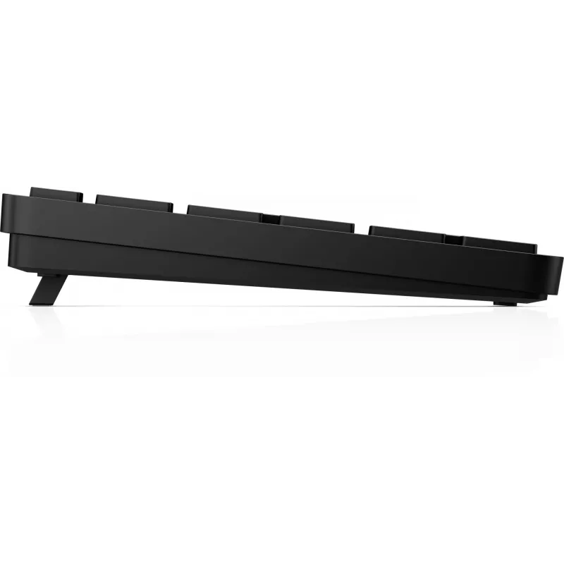 Teclado inalámbrico programable HP 455, tamaño completo (100 %), inalámbrico, RF Wireless, membrana, negro