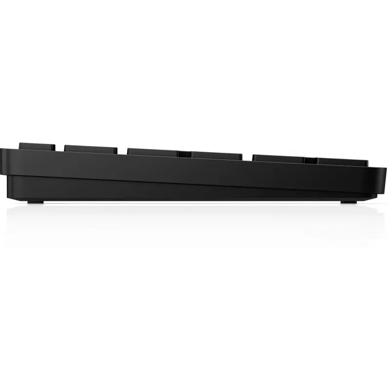 Teclado inalámbrico programable HP 455, tamaño completo (100 %), inalámbrico, RF Wireless, membrana, negro