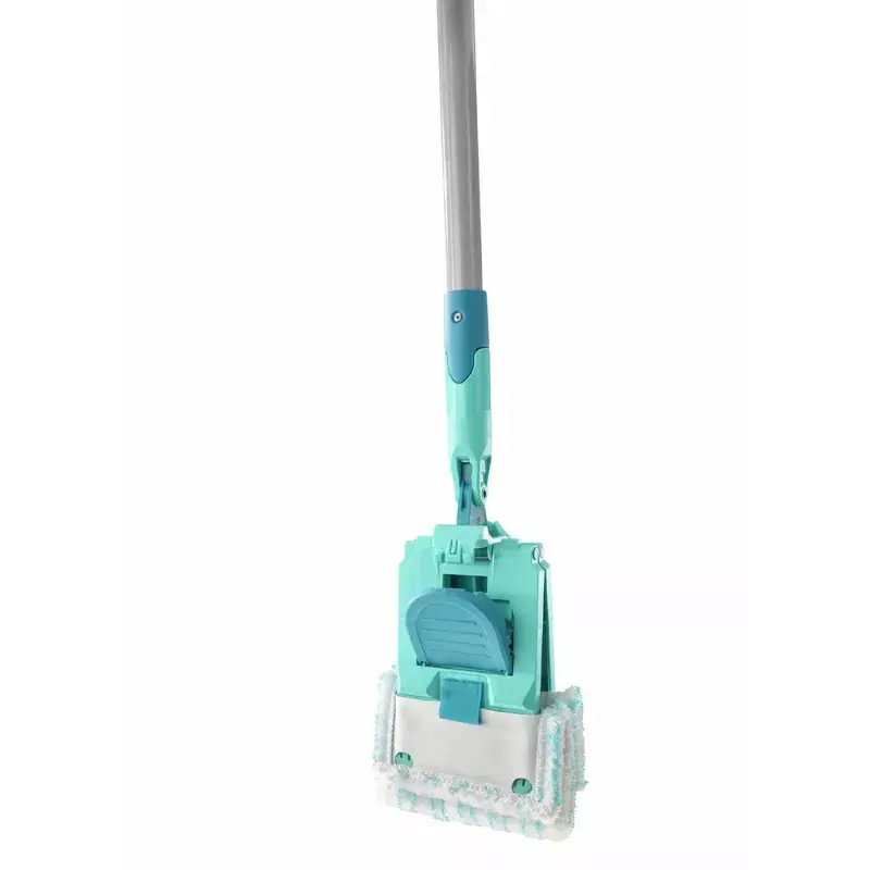 Set de limpieza de suelos Leifheit PowerClean M 1055510 con paño de microfibra y mango ajustable