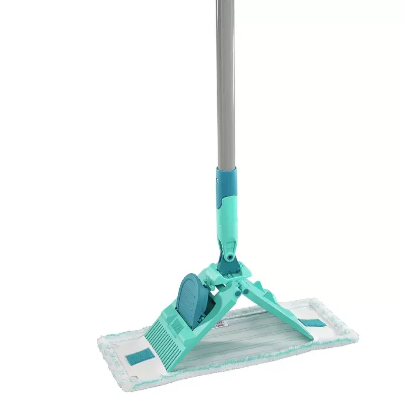 Set de limpieza de suelos Leifheit PowerClean M 1055510 con paño de microfibra y mango ajustable