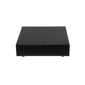Cajón portamonedas Equip para sistemas punto de venta, 4 compartimentos para billetes/8 para monedas, bandejas de monedas extraíbles, conexión RJ11