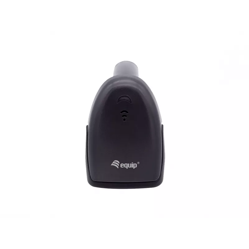 Lector de códigos de barras de mano Equip USB 1D con soporte LED Cableado 1,8m