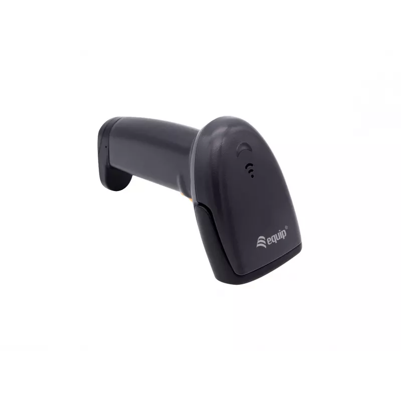 Lector de códigos de barras de mano Equip USB 1D con soporte LED Cableado 1,8m