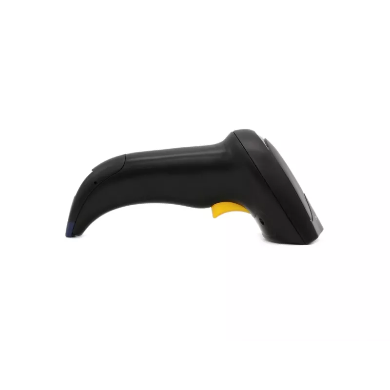 Lector de códigos de barras de mano Equip 1D Láser USB cableado Negro ABS