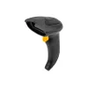 Lector de códigos de barras de mano Equip 1D Láser USB cableado Negro ABS