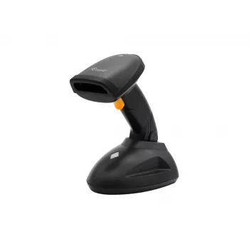 Lector de códigos de barras de mano Equip inalámbrico 2D de gran alcance con soporte