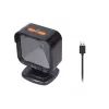 Lector de códigos de barras de sobremesa Equip USB 2D omnidireccional 1MP, lector de códigos de barras fijo