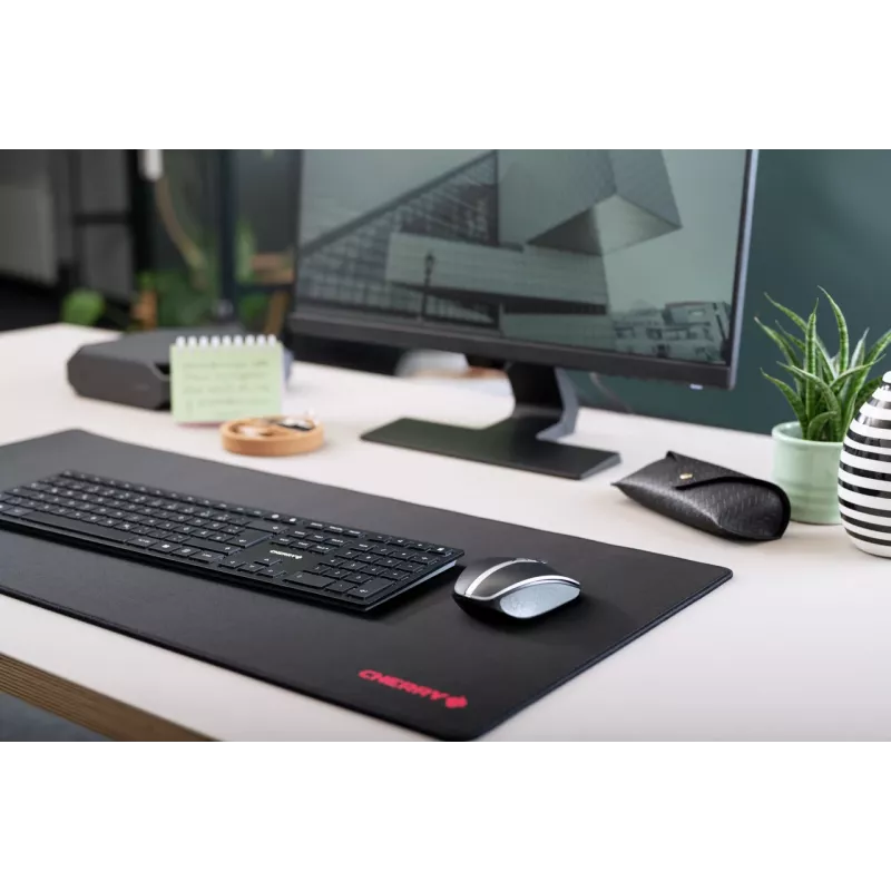 CHERRY KW 9100 delgado Teclado Universal RF Wireless + Bluetooth Negro
