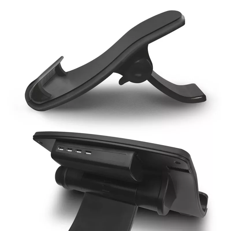 Soporte para portátil ACT AC8100 con 6 niveles de altura ajustables y hub de 4 puertos