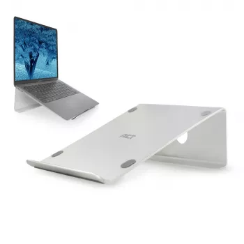 Soporte para portátil ACT AC8115 aluminio gris 190x260x90 mm