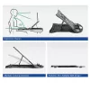 Soporte para portátil ACT AC8150 plegable con 7 alturas ajustables negro