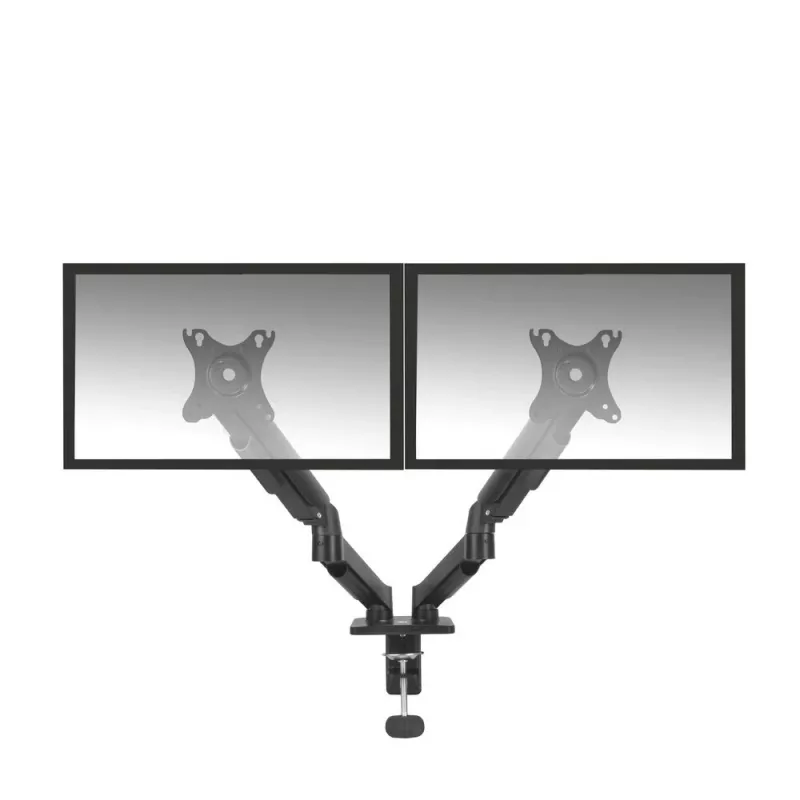 ACT Essentials AC8314 brazo para monitor, 35 pulgadas (88,9 cm), resorte de gas, 2 monitores