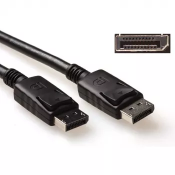 Cable DisplayPort ACT de 1 metro, conector macho – conector macho, pin de alimentación 20 conectado