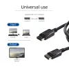 Cable DisplayPort ACT de 1 metro, conector macho – conector macho, pin de alimentación 20 conectado