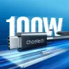 Cable USB-C a USB-C Thunderbolt 4 CHOETECH — 40 Gbit/s, 100 W de carga