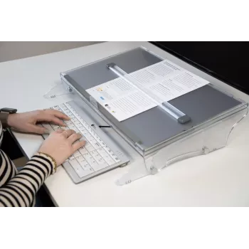 BakkerElkhuizen FlexDesk 640 con ComfortRead escritorio de altura ajustable