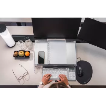 BakkerElkhuizen FlexDesk 640 con ComfortRead escritorio de altura ajustable