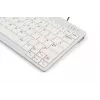 BakkerElkhuizen UltraBoard 950 V2 US Qwerty, con cable, USB, interruptores de tijera, QWERTY, gris oscuro, gris claro