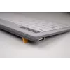 BakkerElkhuizen UltraBoard 950 V2 US Qwerty, con cable, USB, interruptores de tijera, QWERTY, gris oscuro, gris claro