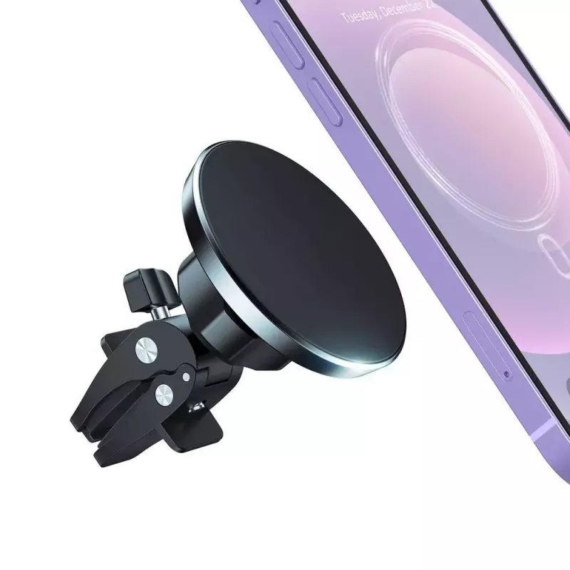 Soporte magnético para móvil en coche CHOETECH para iPhone 12, compatible con rejilla de ventilación, soporte compacto