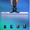 Soporte magnético para móvil en coche CHOETECH para iPhone 12, compatible con rejilla de ventilación, soporte compacto
