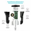 Fuente de alimentación CHOETECH C0051 dual USB-A 36W QC3.0, negro