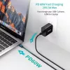 Cable USB Choetech CC0002 USB 2.0 1m USB-C negro