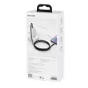 Cable Baseus Tungsten Gold 2 m negro Lightning USB C