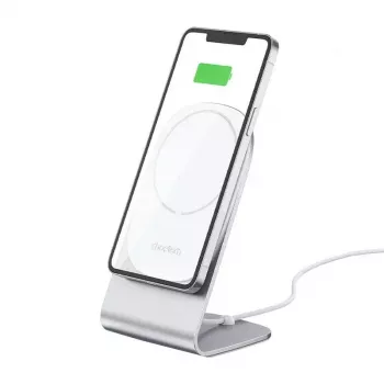 Cargador inalámbrico magnético CHOETECH H047 15W compatible con MagSafe carga rápida para smartphones