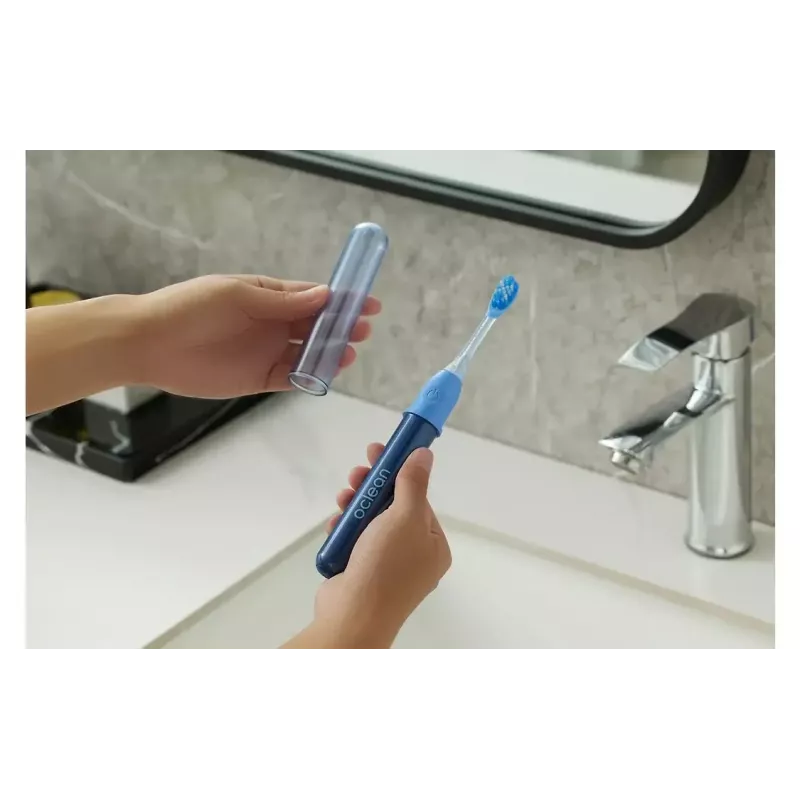 Cepillo de dientes eléctrico OCLEAN Ease Azul – recargable, resistente al agua, azul